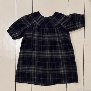 Bonpoint Elegant Black and Gray Dress